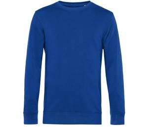 B&C BCU31B - Organisk sweatshirt med rund hals Royal blue