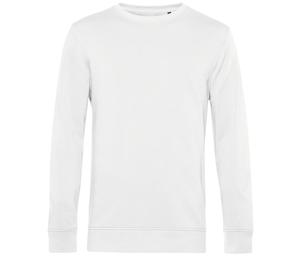 B&C BCU31B - Organisk sweatshirt med rund hals White