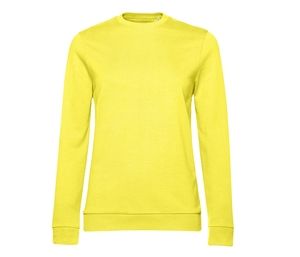 B&C BCW02W - Rund hals sweatshirt # kvinde Solar Yellow