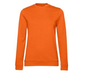 B&C BCW02W - Rund hals sweatshirt # kvinde Pure Orange