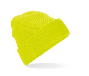 Beechfield BF440 - Thinsulate ™ kop med mærkeområde Fluo Yellow
