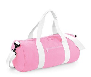 Bag Base BG144 - Barrel Bag Rejsetaske Classic Pink/ White