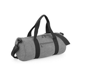 Bag Base BG144 - Barrel Bag Rejsetaske Grey Marl/Black