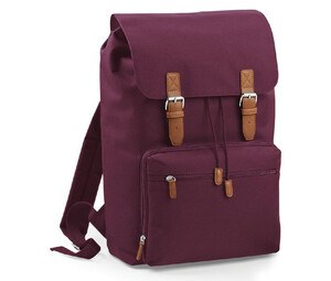 Bag Base BG613 - Vintage computer rygsæk Burgundy