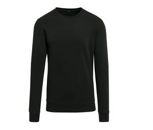 Build Your Brand BY010 - Let sweatshirt med rund hals Black