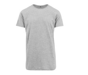 Build Your Brand BY028 - Lang T-shirt Heather Grey