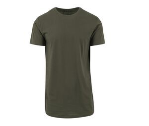 Build Your Brand BY028 - Lang T-shirt Olive Green