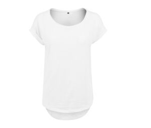 Build Your Brand BY036 - Langærmet T-shirt til kvinder White