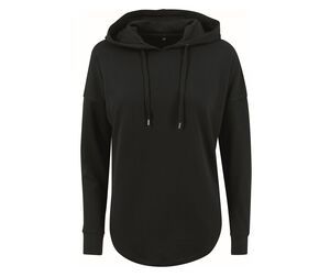Build Your Brand BY037 - Oversized kvinders sweatshirt Black