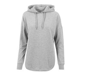 Build Your Brand BY037 - Oversized kvinders sweatshirt Grey