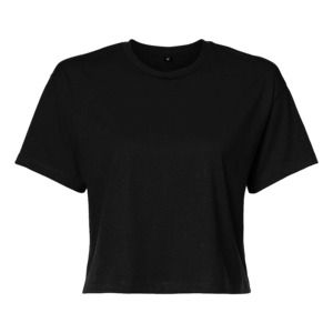 Build Your Brand BY042 - Beskåret t-shirt til kvinder