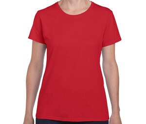 Gildan GN182 - T-shirt med rund hals til kvinder Red