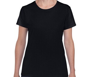 Gildan GN182 - T-shirt med rund hals til kvinder Black