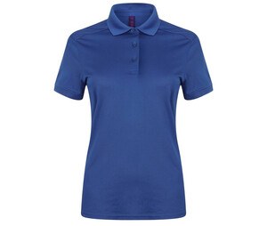 Henbury HY461 - Kvinders stretch -poloshirt i polyester Royal blue