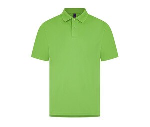 Henbury HY475 - Herre Cool Plus Polo Shirt Lime Green