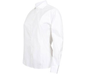 Henbury HY533 - Langærmet dameskjorte med stretch