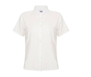 Henbury HY596 - Åndbar dameskjorte White