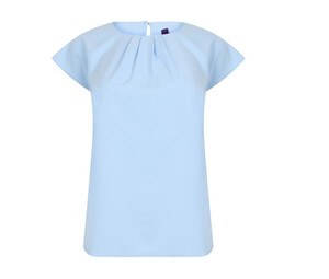Henbury HY597 - Bluse til kvinder Light Blue