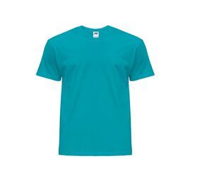 JHK JK145 - Madrid t-shirt med rund hals til mænd Turquoise