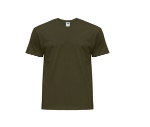 JHK JK155 - T-shirt med rund hals til mænd 155 Khaki