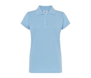 JHK JK211 - Pique poloshirt til kvinder 200 Sky Blue