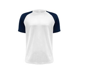 JHK JK905 - Sportsbaseball T-shirt White / Navy