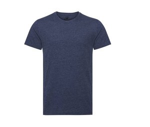 Russell JZ65M - Hd kortærmet T-shirt til mænd Bright Navy Marl