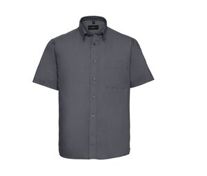 Russell Collection JZ917 - Skjorte i 100% bomuld til mænd Zinc