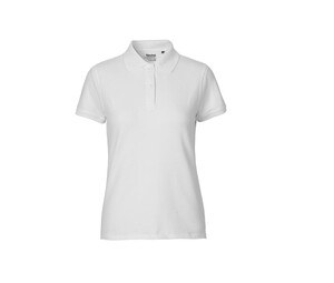 Neutral O22980 - Pique poloshirt til kvinder White