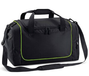 Quadra QD77S - Teamwear Locker Bag Black/ Lime Green