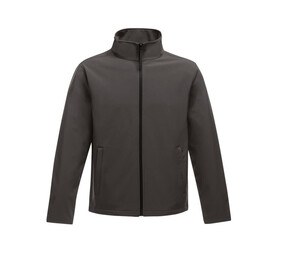 Regatta RGA628 - Softshell jakke til mænd Seal Grey / Black