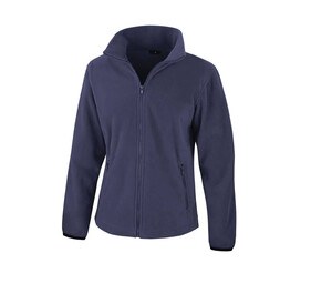 Result RS220F - Kvinders Essential Large Zip Fleece Navy