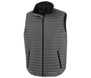 Result RS239 - Thermoquilt Quiltet bodywarmer Grey / Black