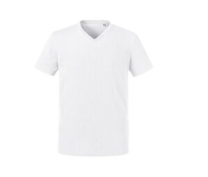 Russell RU103M - Økologisk T-shirt med V-udskæring til mænd