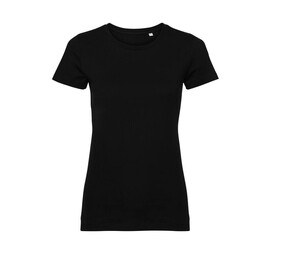Russell RU108F - Økologisk T-shirt til kvinder Black
