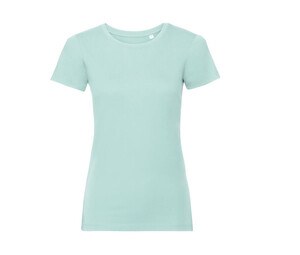 Russell RU108F - Økologisk T-shirt til kvinder Aqua