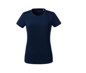 Russell RU118F - Økologisk T-shirt til kvinder French Navy