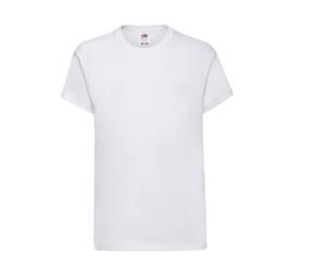 Fruit of the Loom SC1019 - Langærmet t-shirt til børn White