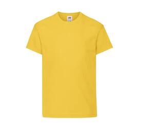 Fruit of the Loom SC1019 - Langærmet t-shirt til børn Sunflower