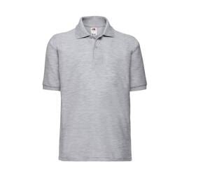 Fruit of the Loom SC3417 - Børne poloshirt med lange ærmer