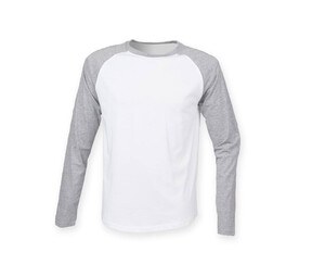 SF Men SF271 - Langærmet baseball T-shirt