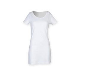 Skinnifit SK257 - T-shirt kjole White