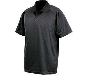 Spiro SP288 - Aircool åndbar poloshirt Black