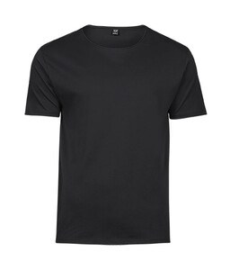 Tee Jays TJ5060 - T-shirt til mænd med rå kanter Black