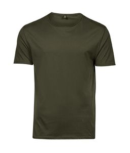 Tee Jays TJ5060 - T-shirt til mænd med rå kanter Olive Green