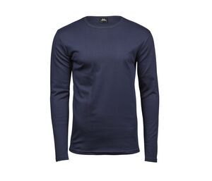 Tee Jays TJ530 - Langærmet T-shirt til mænd Navy