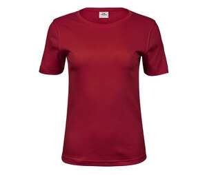 Tee Jays TJ580 - T-shirt til kvinder Deep Red 