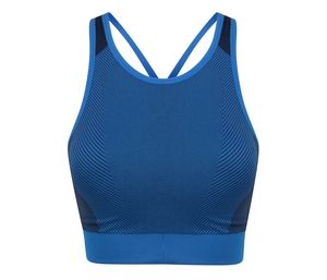 Tombo TL351 - Kort T-shirt til kvinder Bright Blue / Navy