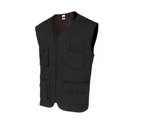 VELILLA V15901 - Multi-lomme vest Black