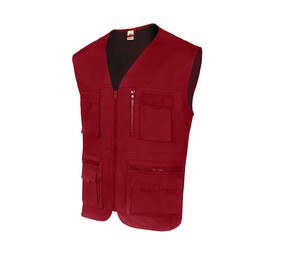 VELILLA V15901 - Multi-lomme vest Red